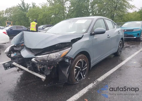 2024 Nissan Sentra Sv Xtronic Cvt z USA, uszkodzony, nr VIN 3N1AB8CV5RY383525